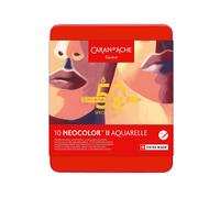 Caran d'Ache Neocolor II Pastelli A Cera In Soluzione D'Acqua Set Neopastel