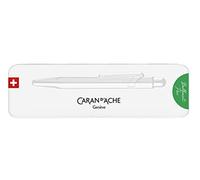 Caran d'Ache Penna a sfera 849 Colormat-x, colore verde, con custodia, 0849.734, 1 pezzo (confezione da 1)