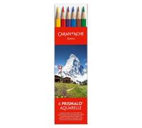 Caran D'Ache Prismalo Idrosolubile Colore Matite Set Artista Morbido Aquarelle