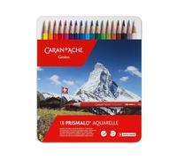 Caran D'Ache Prismalo Idrosolubile Colore Matite Set Artista Morbido Aquarelle