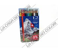 12 COLORI ACQUERELLABILI CARAND'ACHE cod.2809
