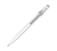 Caran d'Ache Range 849 - Penna con punta sfera, materiale: metallo, colore: bianco
