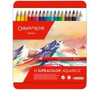 Caran D'Ache Supracolor Idrosolubile Matite Colorate Set Artista Soft Aquarelle