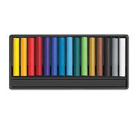 Caran d'Ache Swisscolor 7002.815 - Matite colorate in cera impermeabile, 15 pezzi, multicolore