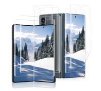 Carantee 2+2 Pack Vetro Temperato per Samsung Galaxy Z Fold 4 5G, HD Chiaro Senza Bolle, Ultra-Resistente TPU Flessibile Protezione schermo, Impronta Digitale Riconoscibile, Anti-Trace Z Fold 4