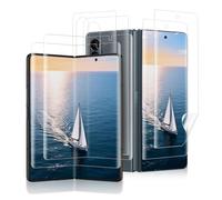 Carantee 2+2 Pezzi TPU Vetro Temperato per Samsung Galaxy Z Fold 5 5G, Ultra Chiaro Ultra Resistente Senza Bolla Sensibile al Tocco Samsung Z Fold 5 Vetro Protezione, Auto-cicatrizzante Flessibile