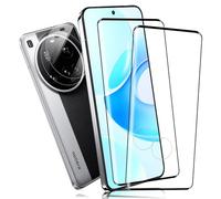 Carantee 2+2 Pezzi Vetro Temperato per Xiaomi 15 Ultra 5G con Fotocamera Posteriore vetro protezione, Alta Sensibilità, 9H Durezza Resistente Orologio per mi 15 Ultra protezione schermo, HD Senza