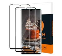 Carantee 2 Pack Vetro Temperato per Huawei P30 Pro, 9H Durezza Vetro Protection, 3D Copertura Totale, Senza Bolle, Anti-Olio, Sensibile al Tocco, Grande Trasparenza Huawei P30 Pro Protezione Schermo