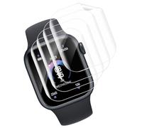 Carantee 2 pellicole protettive 3D in vetro temperato per Apple Watch Series 7/8/9 41 mm, HD trasparente senza bolle, smartwatch, in morbido TPU, pellicola protettiva per Apple Watch da 41 mm