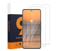 Carantee 2 pellicole protettive in vetro temperato per Google Pixel 8A 5G, 0,33 mm, 2,5D, durezza 9H, antigraffio, ultra resistente, trasparente, trasparente, sensibile al tatto, Pixel 8A 5G