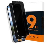 Carantee 2 pellicole protettive in vetro temperato per iPhone 16e, durezza 9H, anti-graffio, anti-spy 16e, pellicola protettiva per display 2,5D, protezione dello schermo anti-shock