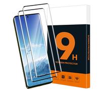 Carantee 2 pellicole protettive in vetro temperato per Motorola Edge 60/60 Fusion/60 Pro 5G, ultra trasparente, durezza 9H, anti-schegge, Edge 60 5G, pellicola protettiva 3D Curved ultra resistente