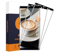 Carantee 2 pellicole protettive in vetro temperato per Samsung Galaxy Note 8, durezza 9H, vetro di protezione Sensitive Touch, bordi arrotondati 3D, senza bolle, 0,33 mm HD trasparente per Samsung