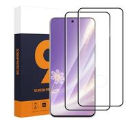Carantee 2 Pezzi Vetro Temperato per Xiaomi 15 Ultra, 3D Copertura Completa resistente vetro protezione per Xiaomi 15 Ultra Screen Protection, Senza Bolle Alta Sensibilità Touch Screen Protector