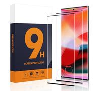 Carantee Pellicola protettiva in vetro temperato per Samsung Galaxy S22 Ultra 5G, 2 pezzi, ultra sottile 9H, infrangibile, 3D, impermeabile, anti-polvere, per Samsung Galaxy S22 Ultra 5G