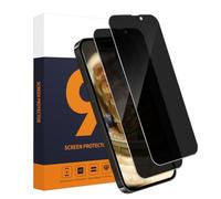 Carantee Vetro temperato per iPhone 15/15 Pro 5G, | Anti Spia Protezione Schermo 9H Durezza, Anti Graffi, Alta Sensibilità, 2 Pack Grande Trasparenza iPhone 15 Spy Vetro