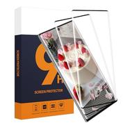 Carantee Vetro Temperato per Samsung Galaxy Note 10 Plus, 2 Pack ad alta sensibilità protezione schermo, copertura totale 3D, durezza 9H, senza bolle, Ultra HD Samsung Note 10 Plus vetro protezione