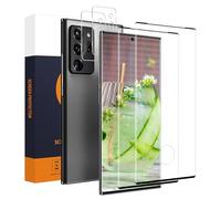 Carantee Vetro temperato per Samsung Galaxy Note 20 Ultra 5G Film, copertura completa in 3D vetro protettivo, 9H anti graffi, HD Ultra Bubble Free Note 20 Ultra Protezione schermo + Fotocamera Vetro
