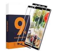Carantee Vetro Temperato per Samsung Galaxy Note 8 5G, 2 Pack Durezza 9H Protezione schermo, Senza bolle, Anti-olio, Alta Sensibilità, Copertura Totale 3D, Ultra HD Samsung Note 8 Vetro Protezione