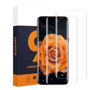 Carantee Vetro temperato per Samsung Galaxy S9 Film, alta sensibilità protezione schermo, durezza 9H resistente ai graffi, senza bolle, ultra HD trasparente S9 vetro protettivo (2 pezzi 3D trasparente