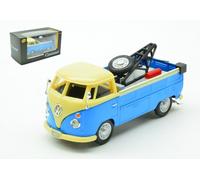 CARARAMA CA4-13459 VW T1 PICK UP TOW TRUCK BLUE 1:43 Modellino