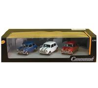 CARARAMA CA41350 MINI COOPER THE ITALIAN JOB MOVIE 3 CARS SET 1:43 Modellino