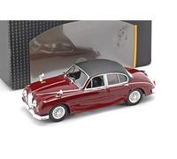 Cararama Jaguar MK II - Serie TV Inspector Morse (1987-2000) rosso scuro 1:43