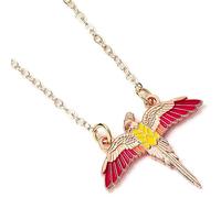 Harry Potter Necklace Fawkes (Gold plated)