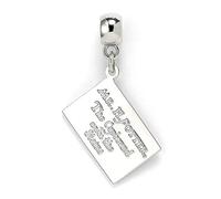 HARRY POTTER in Argento Placcato Hogwarts Letter Slider Charm