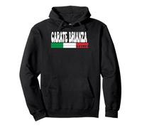 CARATE BRIANZA City Italia Vintage Bandiera Italia Viaggi Amanti Felpa con Cappuccio