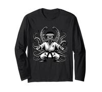 Carate Octopus - Cintura Nera in Tutti e Otto Gli Arti Pulpo Maglia a Manica