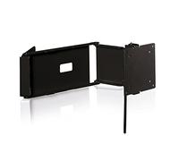 Caratec Flex CFW301S - Supporto da parete per TV con 3 punti di rotazione, particolarmente adatto per camper o roulotte, bloccabile, colore: Nero