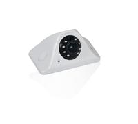 Caratec Safety CS123LA Telecamera Mini HD TVI Bianca, Cavo 15m
