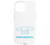 Carattere Cinnamoroll anteriore e posteriore Custodia per iPhone 15