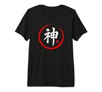 Carattere Kanji Parola Giapponese Dio Maglietta Premium