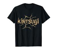 Carattere Kintsugi in stile Kintsugi, arte giapponese Maglietta