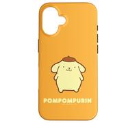 Carattere Pompompurin anteriore e posteriore Custodia per iPhone 16