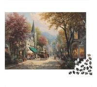 Caratteristica cittadinaPuzzle 1000 Pezzi Per Adulti, Atmosfera vittoriana romantica e nostalgicagiochi Educativi, Sfide, Decorazioni Per La Casa38x26cm/1000pcs