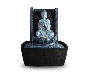 Caratteristica di Acqua Interna LED Lotus Buddha Multicolore 26 cm [Istruzioni Tedeschi]