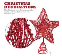 Caratteristica Speciale Addobbi Di Natale Per Albero Puntale Stelle