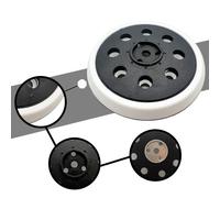 Caratteristiche innovative di estrazione polvere sull'accessorio disco lucidante