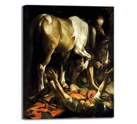 Caravaggio conversione san Paolo 2 quadro stampa tela dipinto telaio arredo casa