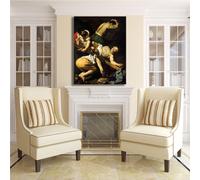Caravaggio crocefissione san Pietro quadro stampa tela dipinto arredo casa