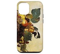 Caravaggio - Custodia per cellulare con cestino di frutta, per studenti Custodia per iPhone 12/12 Pro