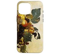 Caravaggio - Custodia per cellulare con cestino di frutta, per studenti Custodia per iPhone 16 Pro Max