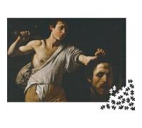 Caravaggio Jigsaw Puzzle museo,1000 Pcs Rompicapo d'arte Classici, Puzzles dipinto, Puzzle Per Gioco Familiare, Regalo Per Amore E Amico, Festa Gioco