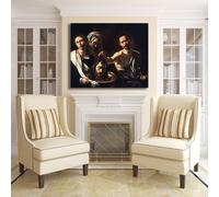 Caravaggio Salomè con la testa Battista 2 quadro stampa tela dipinto arredo casa