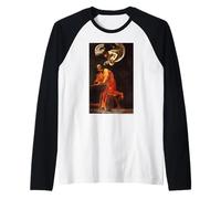 Caravaggio The Inspiration of Saint Matthew Maglia con Maniche Raglan