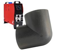 Caravan Air Heater Pipe - 42X90Mm Heat Resistant Ducting, Outlet Connector Accessory, Sturdy Design | Road Trip Travel Uses Outdoor Vacation Vehicle Camping Adventure