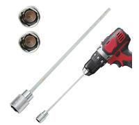 Caravan Corner Steady Drill Adattatore, Caravan Extension Socket Jack, 30 cm Caravan Supporto per gambe Avvolgitore 19 mm Caravan Drill Leg Winder adattatore accessorio trapano elettrico